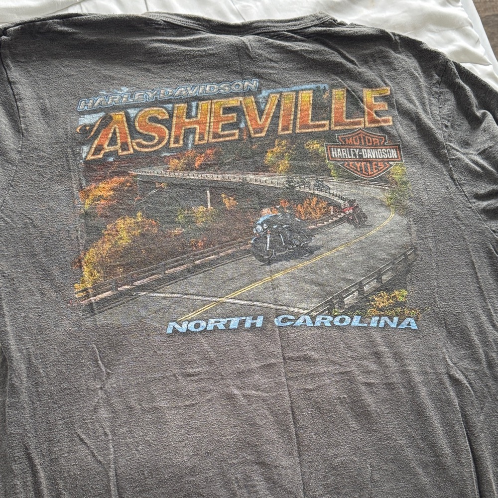 Harley-Davidson Black & Charcoal Trio Graphic Tees - Picture 8 of 8